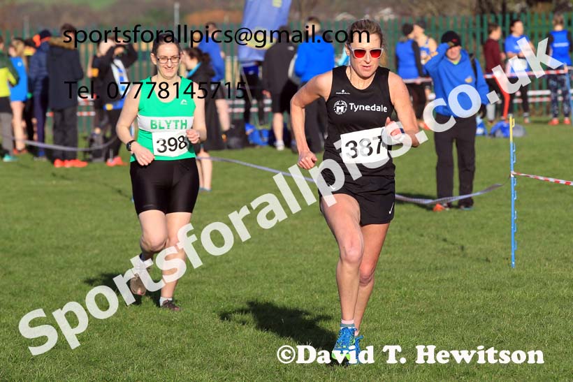 Womens Seniors and Masters, 2023 Birtley Cross Country Relays, County Durham. Photo: David T. Hewitson/Sports for All Pics